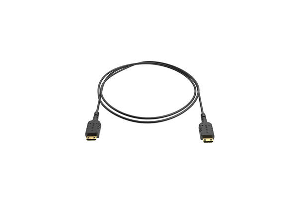 8SINN Kabel Mini HDMI-Mini HDMI 80cm Sort, ekstra tynn