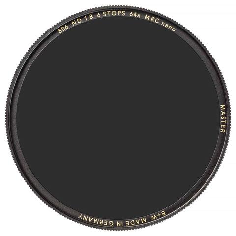 B+W ND-Filter 62 mm ND 1,8 MRC Nano Master | 6 f-stop