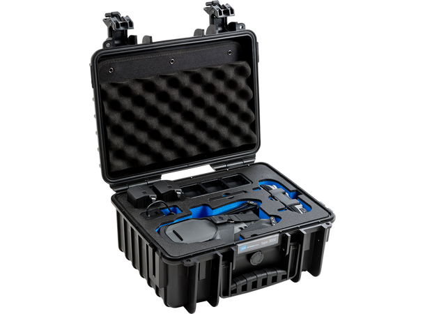 B&W Outdoor Cases Type 3000, Sort for DJI Mavic 3, 3 PRO, 3 Fly More Combo
