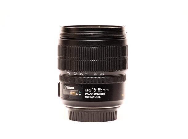 Canon EF-S 15-85mm 1:3.5-5.6 IS BRUKT BRUKT, Se beskrivelse 