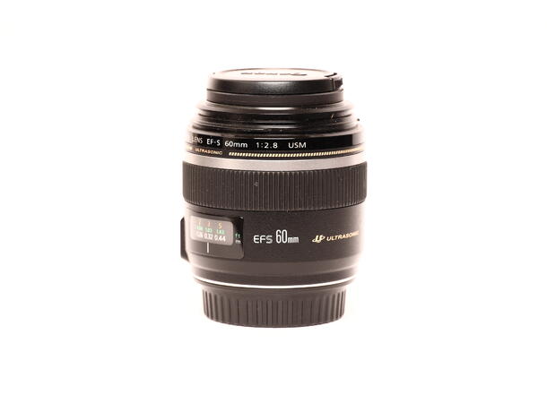 Canon EF-S 60mm f/2.8 USM, BRUKT BRUKT, Se beskrivelse 