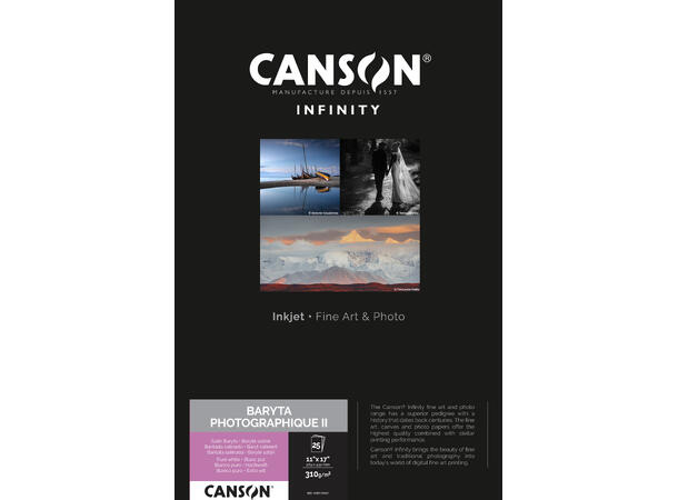 Canson Rag Photographique II A3+ -25 ark 