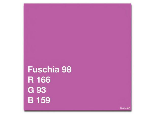 Colorama 2.72X11M Fuschia Papirbakgrunn 2,72m bred 