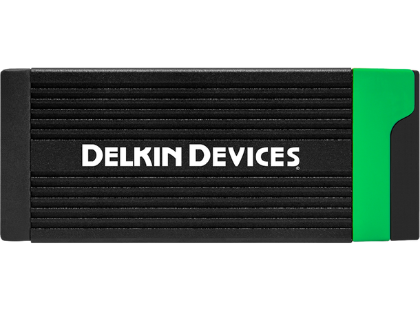 Delkin Cardreader CFexpress og SD For C-express Type-B og SD-kort