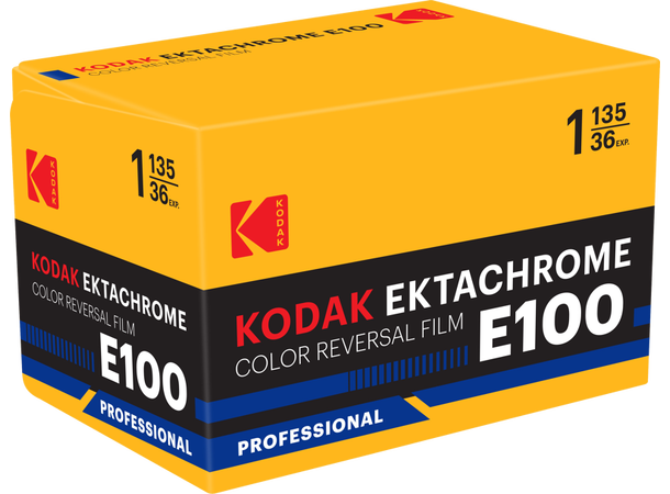 Eastman Kodak Ektachrome E-100 135-36 Positivfilm, farge, ISO 100 