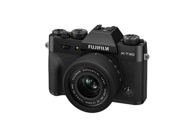 Fujifilm X-T30 III m/13-33mm Sort Kit m/ Fujifilm XC 13-33mm f/3.5-6.3 OIS 