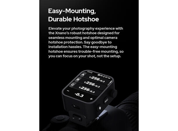 Godox X3 Xnano TTL Wireless Trigger S Trådløs Blits utløser for Sony 