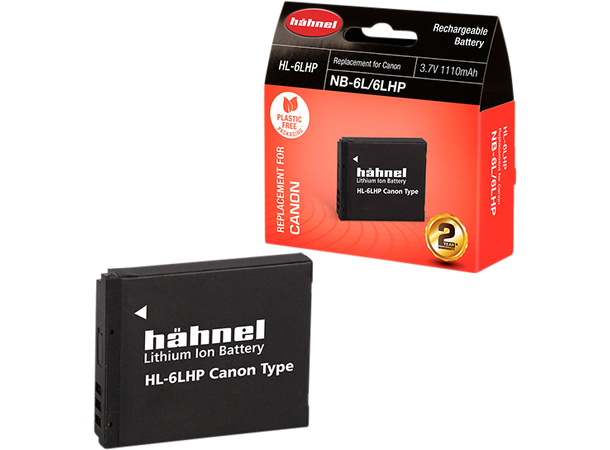 Hahnel Batteri Canon HL-6LHP Erstatningsbatteri for Canon NB-6L