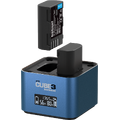 Hahnel ProCube 3 Twin Charger, Panasonic Smart dobbellader