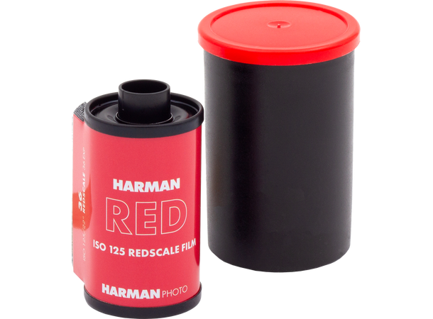 Harman Red ISO 125 135-36 Redscale-film, 125 ASA, 36 bilder 