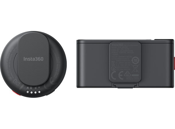 Insta360 Mic Pro (1 TX + 1 RX) Avansert trådløs mikrofon 
