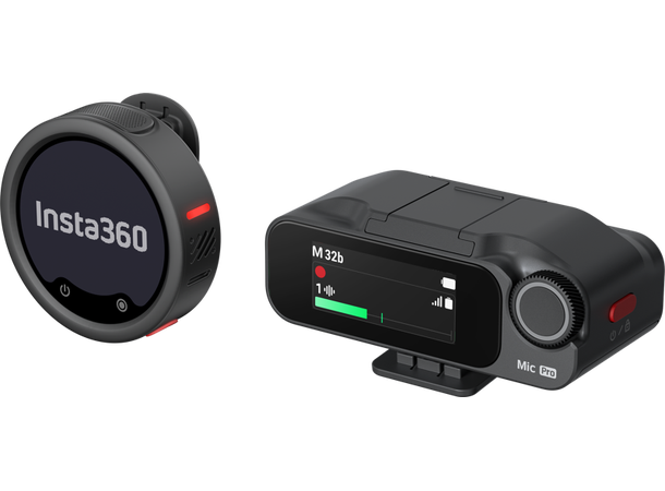 Insta360 Mic Pro (1 TX + 1 RX) Avansert trådløs mikrofon 