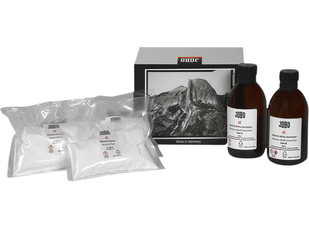 Jobo alpha B&W kit 6L Fremkaller og fix for sort/hvit film 