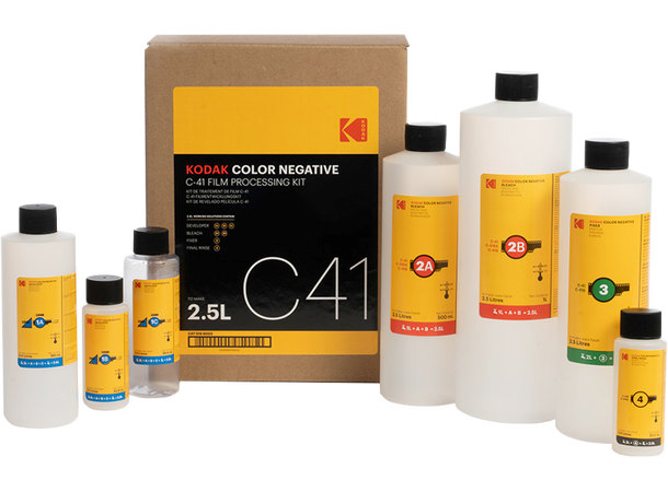 Kodak Color Negative C-41 Film Kit 2,5L Fremkallerkit for C41 fargenegativer 