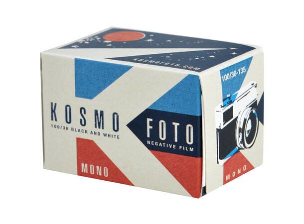 Kosmo Foto Mono 100 135-36 ISO 100, S/H-film, 36 eksp. 