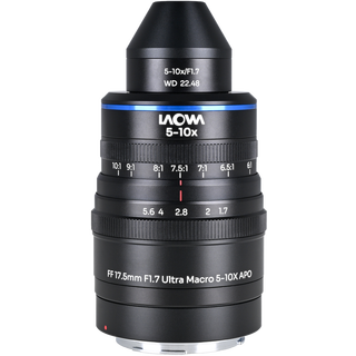Laowa Aksen 17.5mm F/1.7 - 5-10x EF Ultra Makro APO - Canon EF