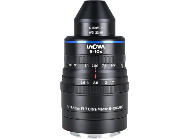Laowa Aksen 17.5mm F/1.7 - 5-10x Ultra Makro APO - Canon EF 