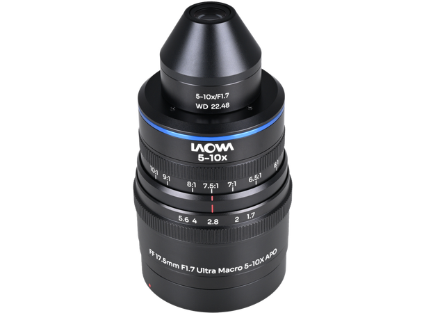 Laowa Aksen 17.5mm F/1.7 - 5-10x Ultra Makro APO - Canon EF 