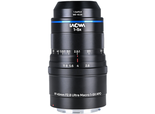 Laowa Aksen 45mm F/2.8 - 1-5x Ultra Makro APO - Canon EF 