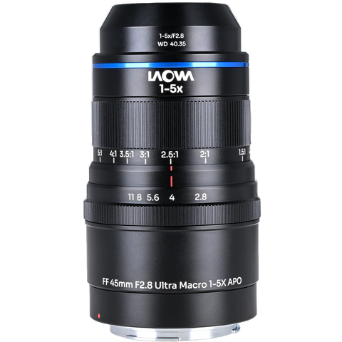 Laowa Aksen 45mm F/2.8 - 1-5x Ultra Makro APO - Canon EF