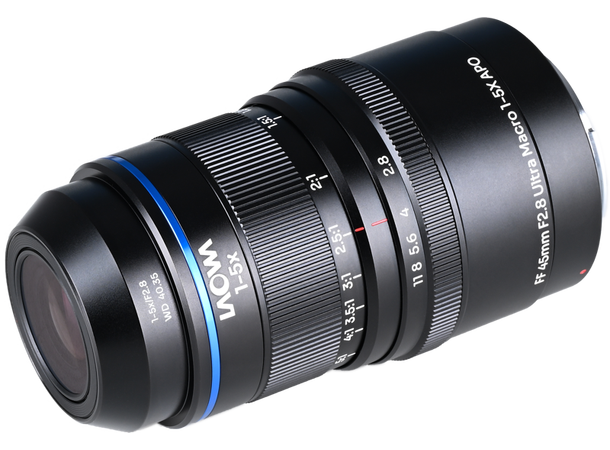 Laowa Aksen 45mm F/2.8 - 1-5x Ultra Makro APO - Canon EF 