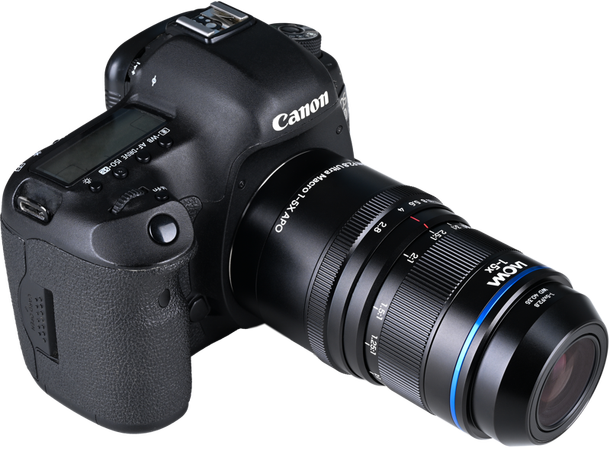 Laowa Aksen 45mm F/2.8 - 1-5x Ultra Makro APO - Canon EF 