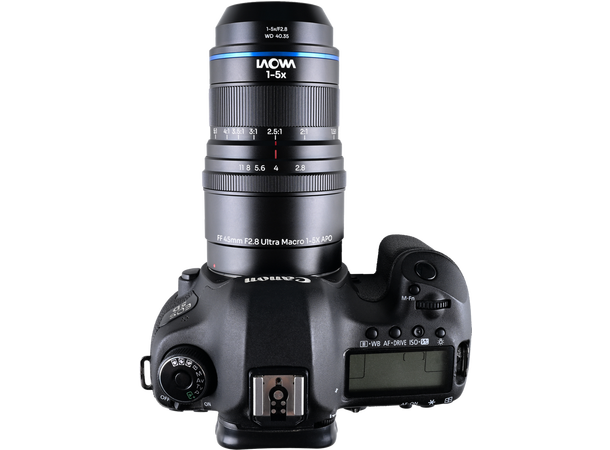 Laowa Aksen 45mm F/2.8 - 1-5x Ultra Makro APO - Canon EF 