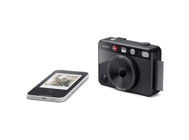 Leica Sofort 2 Sort Instantkamera 