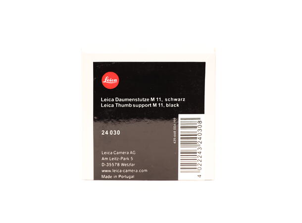 Leica Tommelgrep for M11, BRUKT BRUKT, Se beskrivelse, Sort (24030) 
