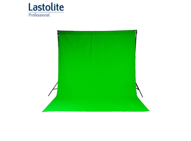 Manfrotto 5781 Bakgrunn 3X3,5m Chromakey Grønn Gardin M/ Løpegang 