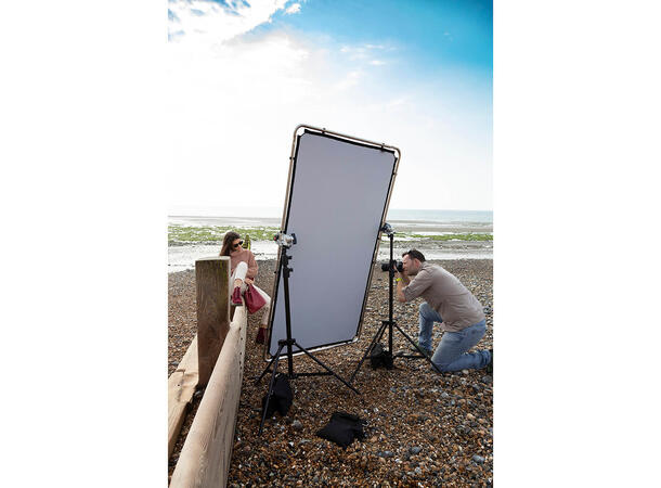 Manfrotto Scrim Kit 1 Pro All In One Alt I Et Sett 1.1x2m Medium 