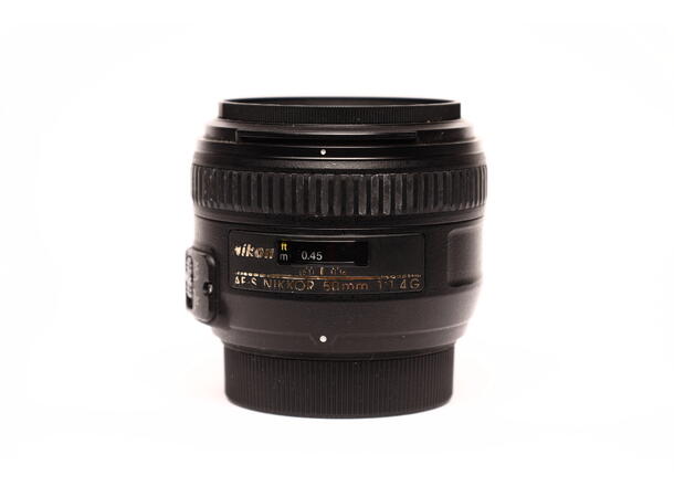 Nikon AF-S 50mm 1:1.4G BRUKT BRUKT, Meget god 