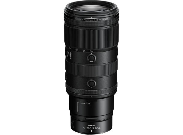 Nikon Z 70-200mm f/2.8 VR S II Lyssterk telezoom for Nikon Z-systemet 