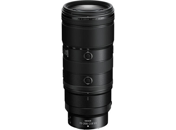 Nikon Z 70-200mm f/2.8 VR S II Lyssterk telezoom for Nikon Z-systemet 