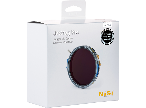 Nisi JetMag Pro 82 VND 1-9 Stop Mist Kit Magnetisk Variabelt ND Mist filterpakke 