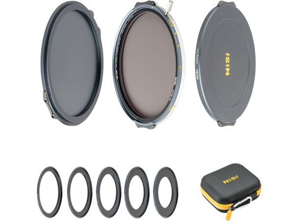 Nisi JetMag Pro 95 VND 1-5 stop Kit Magnetisk filterpakke for 95, 86 og 82mm 