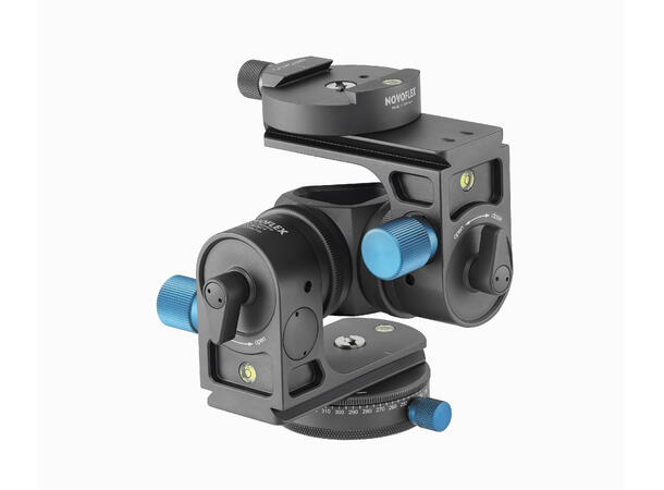 Novoflex Geared Head KOPF2-BASIC 3-veis, Presisjons stativhode 