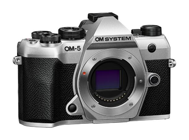 OM SYSTEM OM-5 Mark II Kamerahus Sølv Kamerahus 