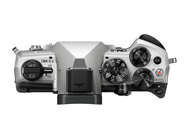 OM SYSTEM OM-5 Mark II Kamerahus Sølv Kamerahus 