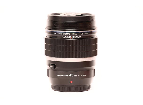 Olympus 45mm M.Zuiko 1:1.2 PRO BRUKT BRUKT, Se beskrivelse 