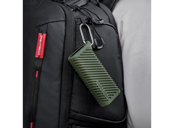 PGYTECH CreateMate Kortleser til SD kort Grønn,  SD og Micro SD, med oppbevaring 