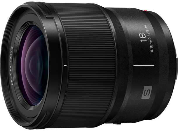 Panasonic Lumix S 18mm f/1.8 Retur/Bvare Lyssterk Vidvinkel med høy kvalitet 
