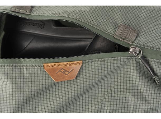Peak Design Shoe Pouch sage liten veske til å sko i. Travel 