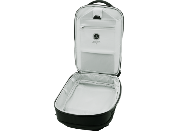 Peak Design Travel Backpack 20L Sort Kompakt ryggsekk for reise 