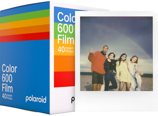 Polaroid 600 Farge 5 pk. Fargefilm for Polaroid 600 kamera 