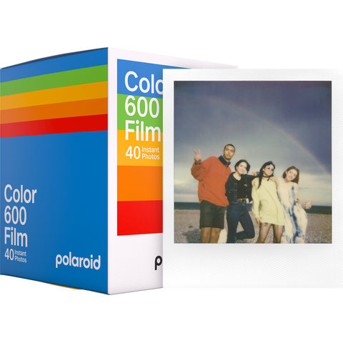 Polaroid 600 Farge 5 pk. Fargefilm for Polaroid 600 kamera
