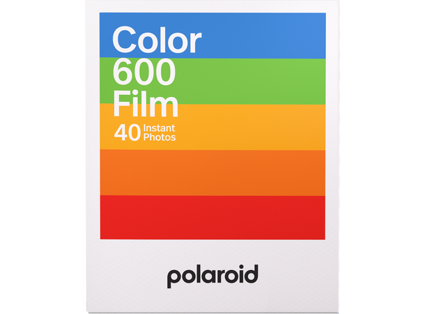 Polaroid 600 Farge 5 pk. Fargefilm for Polaroid 600 kamera 