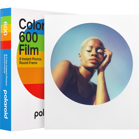 Polaroid 600 Farge Round Frame Fargefilm for Polaroid 600 kamera