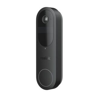 Reolink Doorbell Battery Sort 2K, Dual-Band Wifi, 7000mAh, Deteksjon