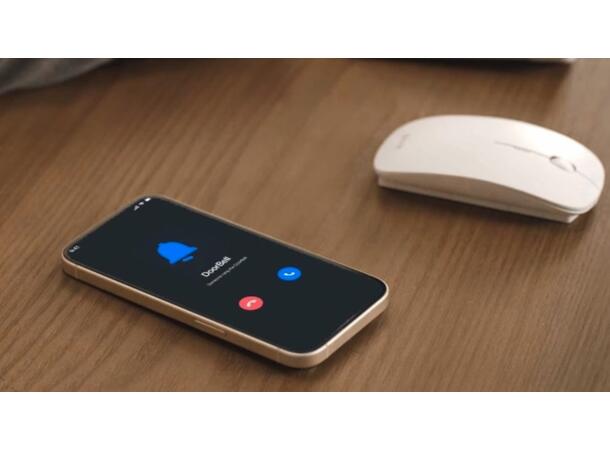 Reolink Doorbell Battery Sort 2K, Dual-Band Wifi, 7000mAh, Deteksjon 